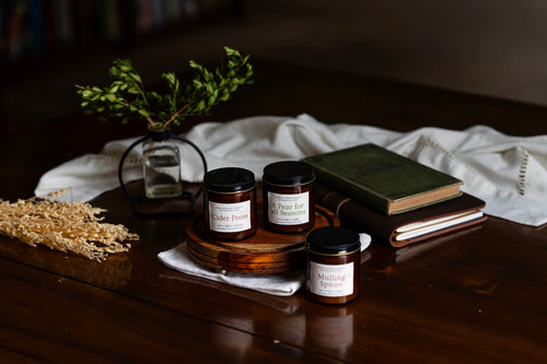 A Pear for All Seasons Jar Candle